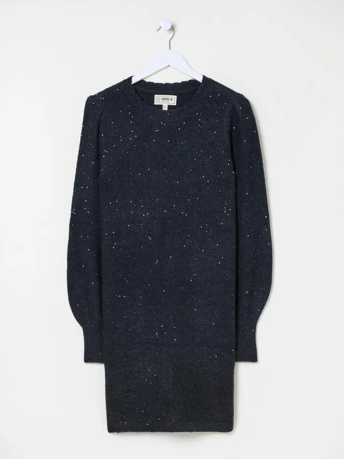 Fat Face Knitwear Dark Navy Eden Knit Dress 8211 Women Fat Face Knitwear Dark Navy Eden Knit Dress 8211 Women