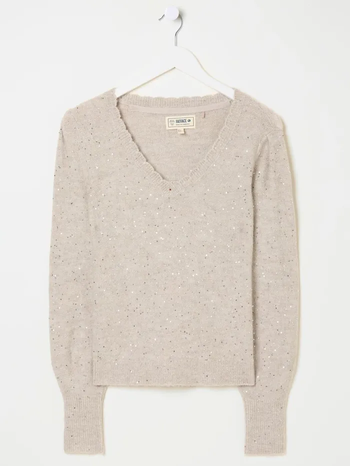 Fat Face Knitwear Ivory Jasmine Jumper 8211 Women