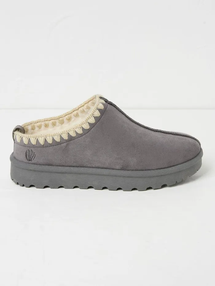 Fat Face Pyjamas and Nightwear Lyra Grey Mule Slippers 8211 Women