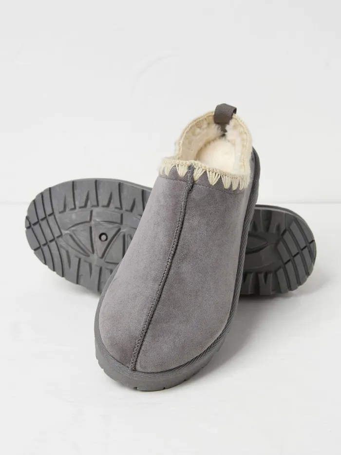 Fat Face Pyjamas and Nightwear Lyra Grey Mule Slippers 8211 Women