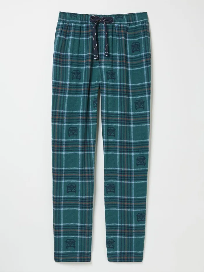 Fat Face Pyjamas and Nightwear Teal Blue Jacquard Pyjamas 8211 Men