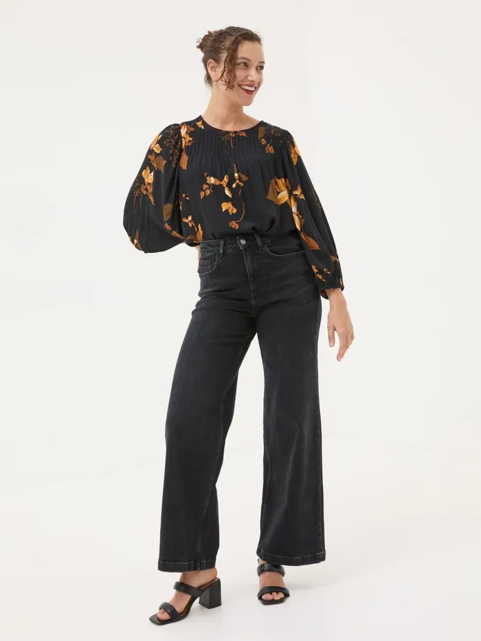 Fat Face Shirts and Blouses Black Wynn Floral Blouse 8211 Women Fat Face Shirts and Blouses Black Wynn Floral Blouse 8211 Women