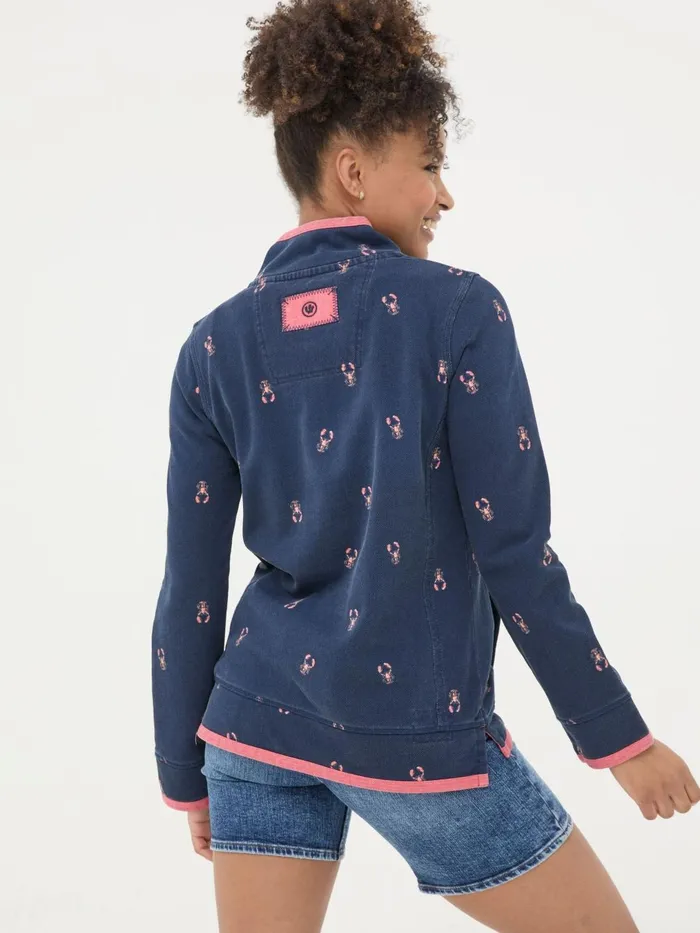 Fat Face Sweatshirts and Hoodies Airlie Blue Lobster Sweat Top 8211 Women