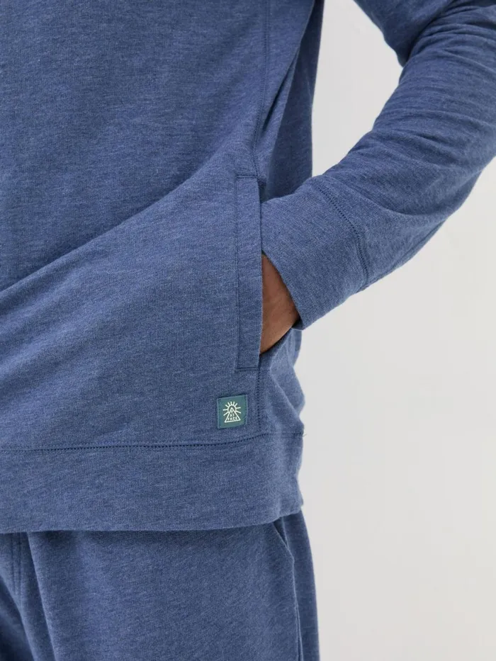 Fat Face Sweatshirts and Hoodies Blue Lounge Hoodie 8211 Men Fat Face Sweatshirts and Hoodies Blue Lounge Hoodie 8211 Men