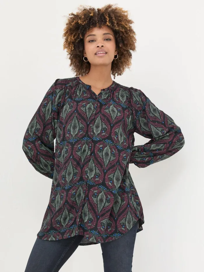 Fat Face Tops and TShirts Multi Lizzie Tunic Top 8211 Women
