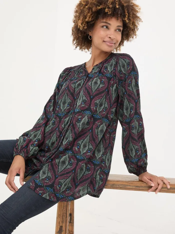 Fat Face Tops and TShirts Multi Lizzie Tunic Top 8211 Women Fat Face Tops and TShirts Multi Lizzie Tunic Top 8211 Women