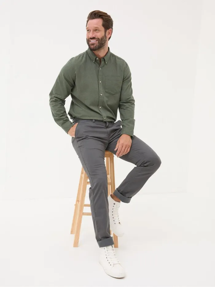 Fat Face Trousers and Chinos Heyshott Dark Grey Slim Chinos 8211 Men
