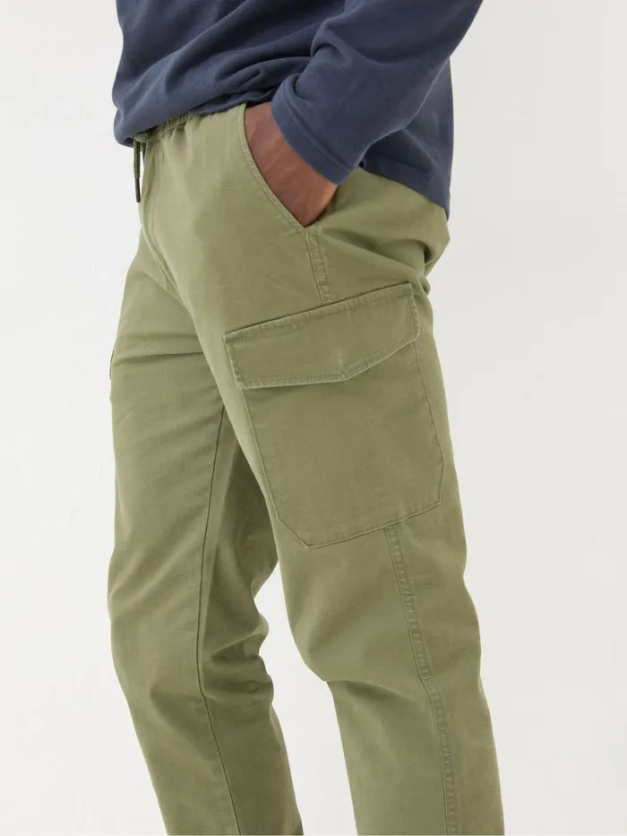 Fat Face Trousers and Chinos Kent Green Cuffed Cargo Trousers 8211 Men