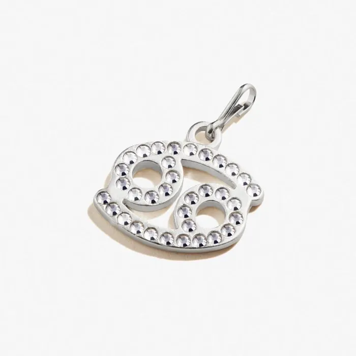 Fine Jewelry Women Alex And Ani Cancer Zodiac Pav Crystal Charm 925 Sterling Silver Fine Jewelry Women Alex And Ani Cancer Zodiac Pav Crystal Charm 925 Sterling Silver
