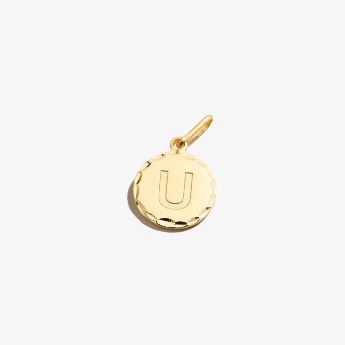 Fine Jewelry Women Alex And Ani Initial U Charm Sterling Silver