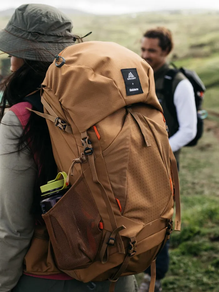 Finisterre Bags MenWomen Finisterre Gregory Amber 44 Backpack Sandstone