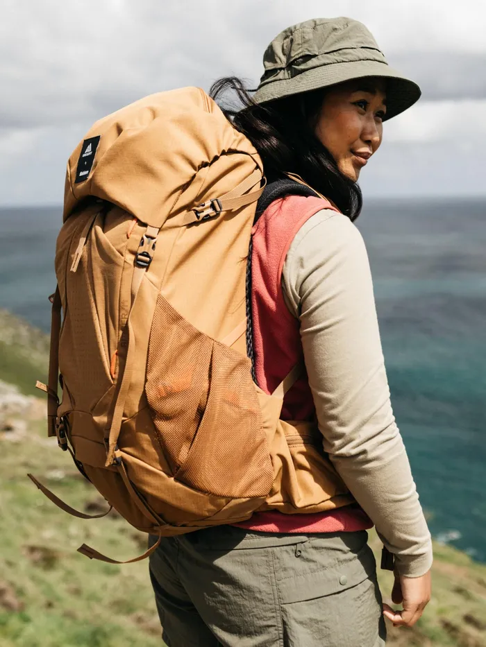 Finisterre Bags MenWomen Finisterre Gregory Amber 44 Backpack Sandstone