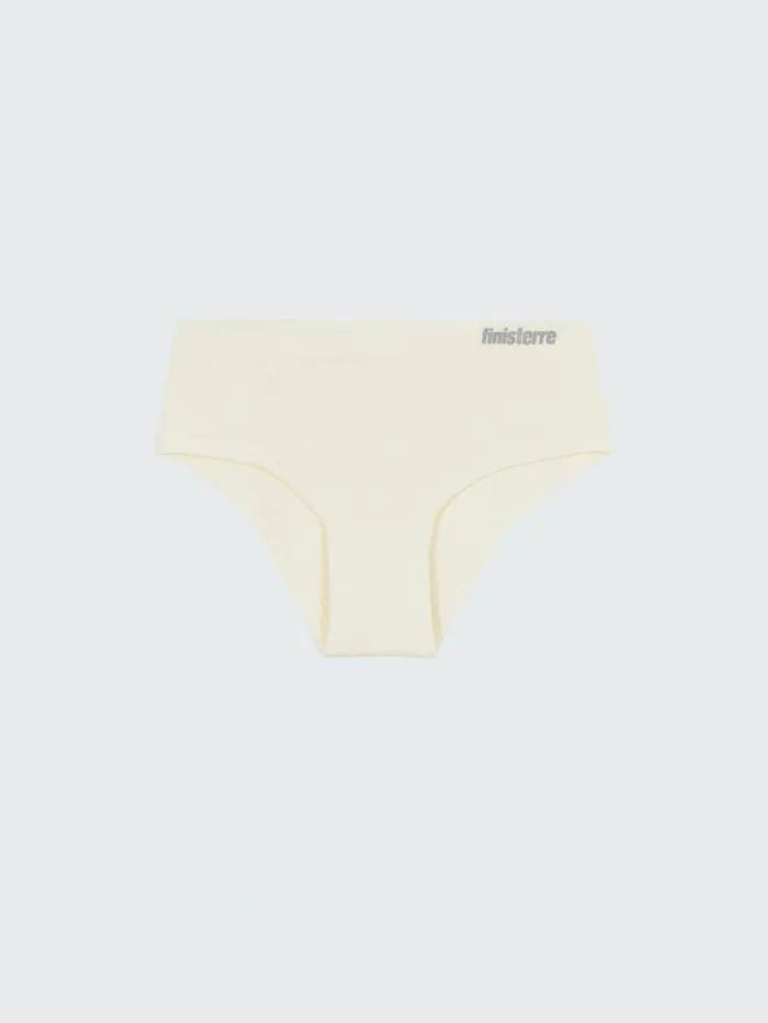 Finisterre Base Layers and Underwear Women Sia Seamless Brief Ecru