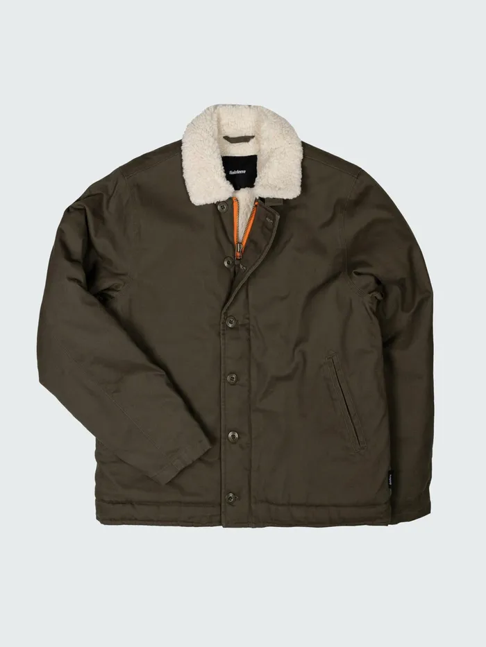 Finisterre Jackets and Coats Men Berings Deck Jacket Olive