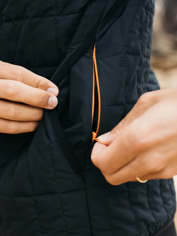 Finisterre Jackets and Coats Men Firecrest Jacket Black