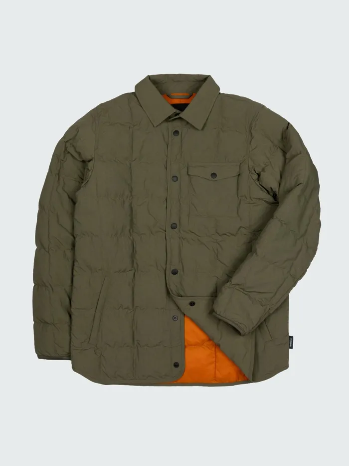 Finisterre Jackets and Coats Men Lapwing Shirt Olive