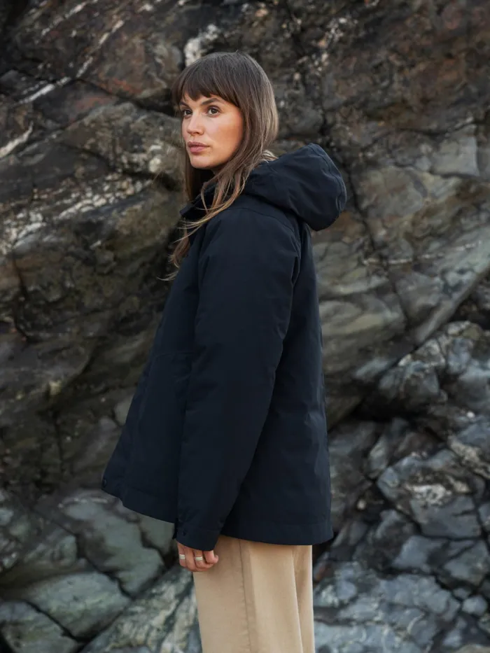 Finisterre Jackets and Coats Women Ignis Jacket Black