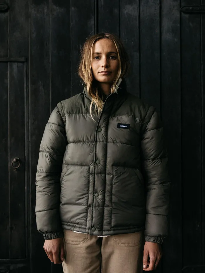Finisterre Jackets and Coats Women Stratos Modular Jacket Olive