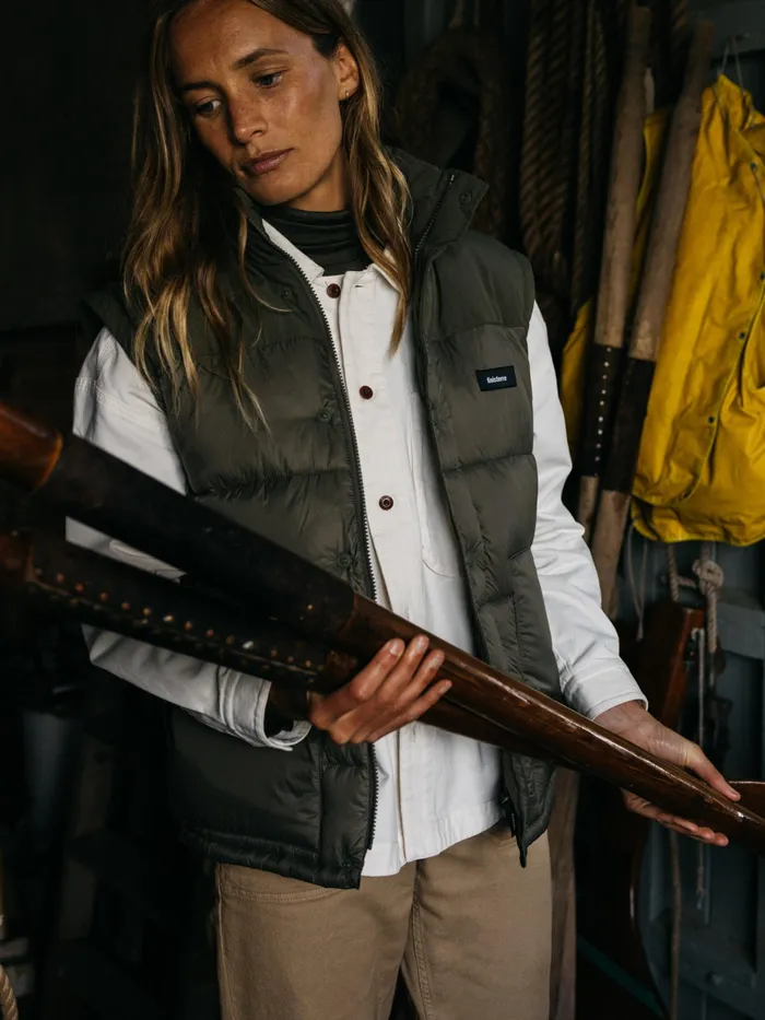 Finisterre Jackets and Coats Women Stratos Modular Jacket Olive