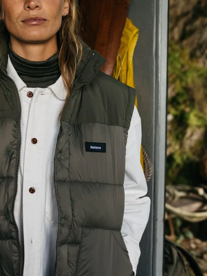 Finisterre Jackets and Coats Women Stratos Modular Jacket Olive