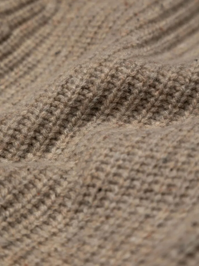 Finisterre Knitwear Women Mora Knit Cardigan Oatmeal