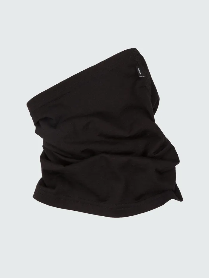 Finisterre Outdoor Accessories MenWomen Eddy 20 Merino Neck Warmer Black