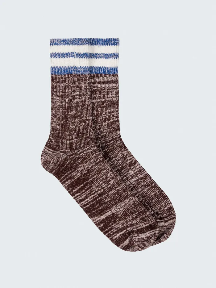 Finisterre Socks MenWomen Fenten Sock Black Cherry Multi
