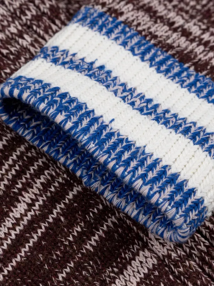 Finisterre Socks MenWomen Fenten Sock Black Cherry Multi