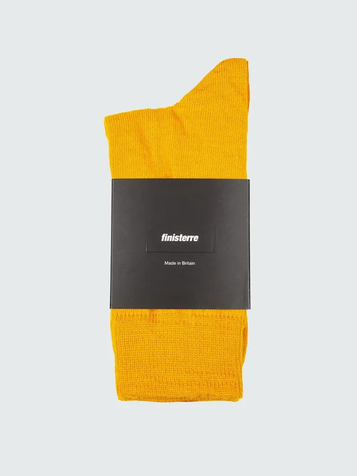 Finisterre Socks MenWomen Original Sock Beeswax