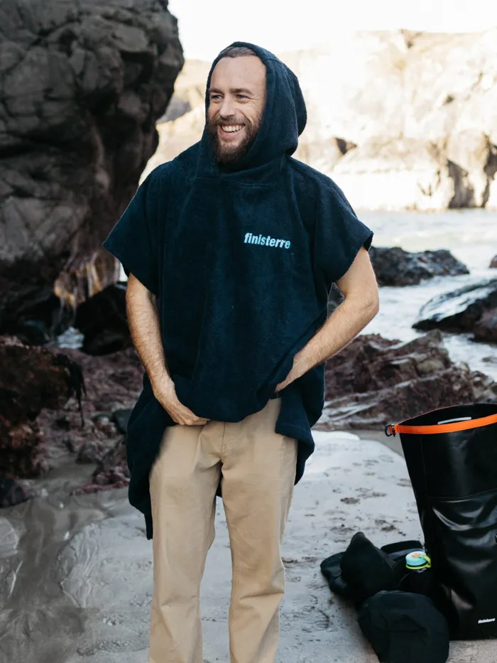 Finisterre Swim Shorts and Board Shorts MenWomen Vean Changing Robe Navy