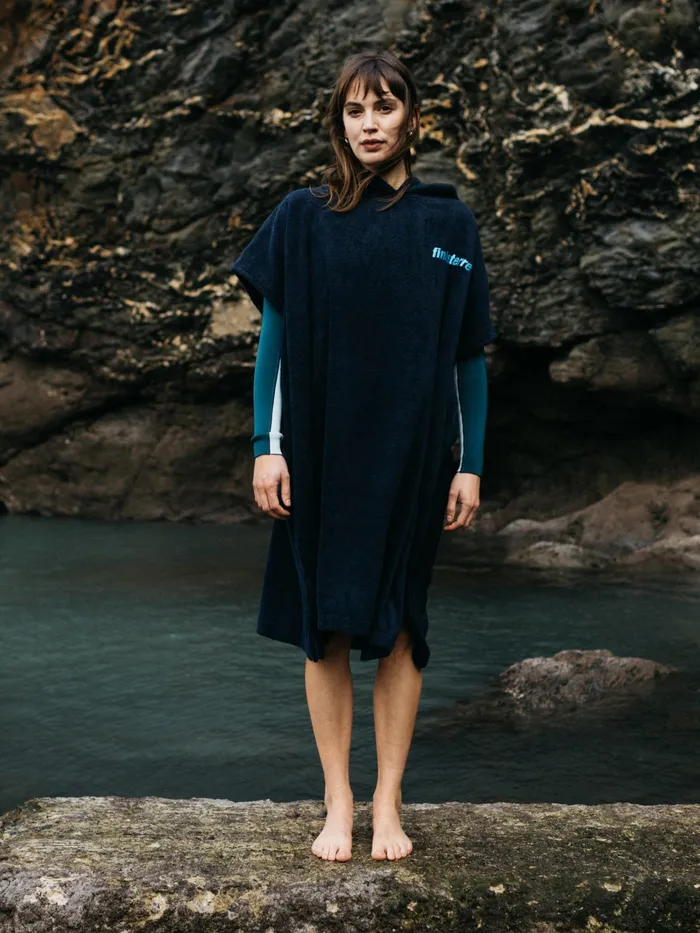 Finisterre Swim Shorts and Board Shorts MenWomen Vean Changing Robe Navy