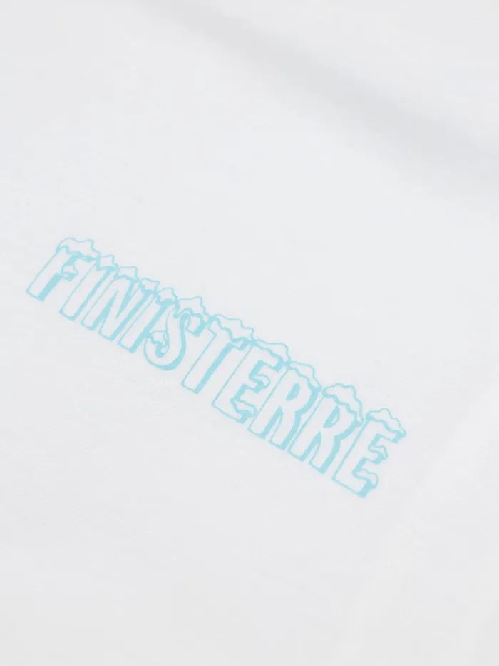 Finisterre TShirts Men Ice Cold TShirt White