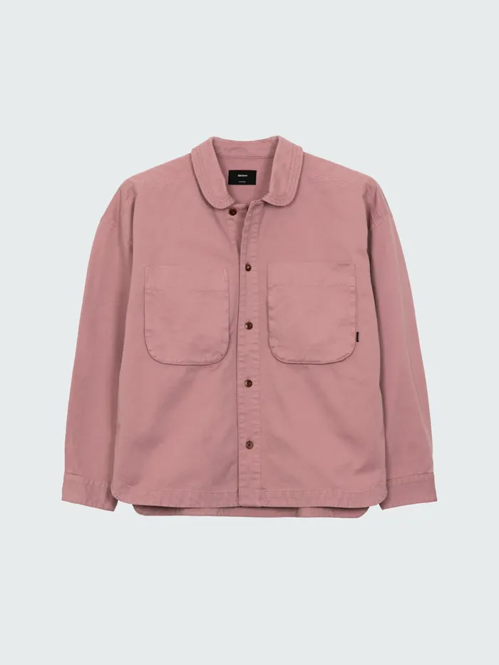 Finisterre Tops and TShirts Women Gwavas Overshirt Heather Mist