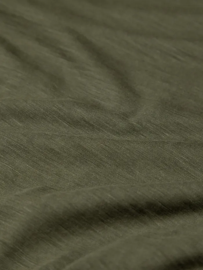 Finisterre Tops and TShirts Women Seeker Merino Long Sleeve TShirt Olive