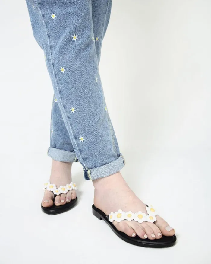 Flip Flop Spring Blackwhite Women Melissa Flip Flops