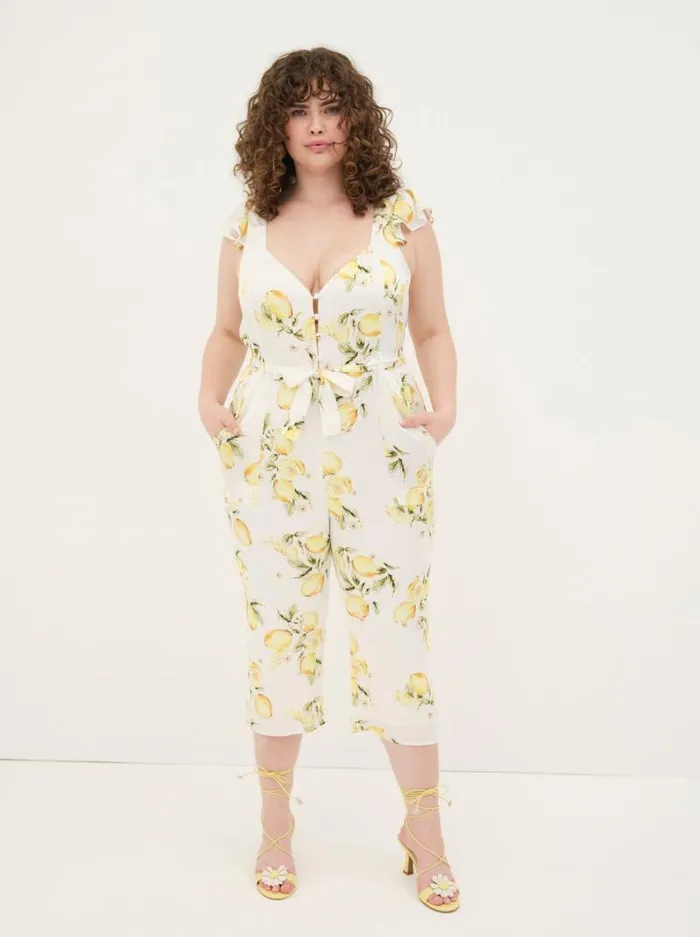 For Love and Lemons Bottoms Limonada Jumpsuit Yellow 8211 Women For Love and Lemons Bottoms Limonada Jumpsuit Yellow 8211 Women