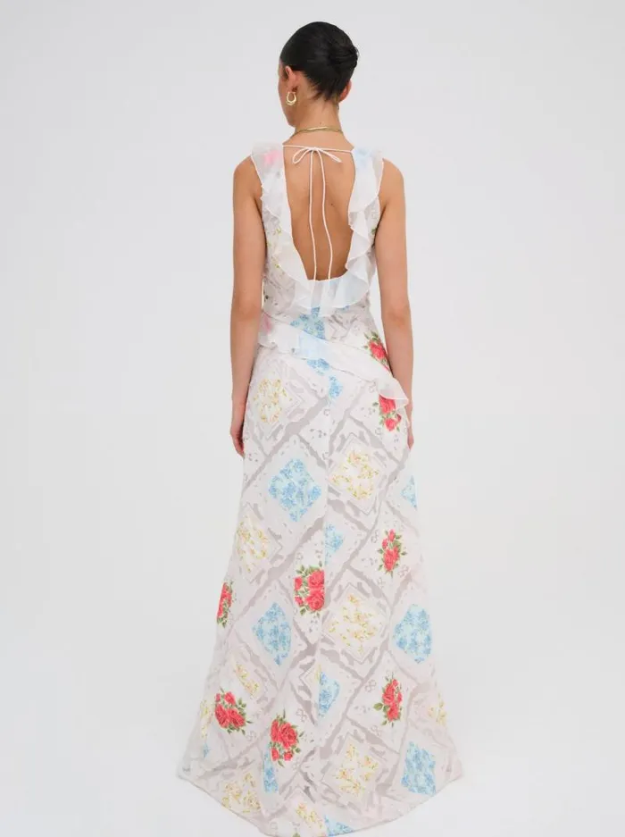 For Love and Lemons Dresses Aviana Maxi Dress White 8211 Women For Love and Lemons Dresses Aviana Maxi Dress White 8211 Women