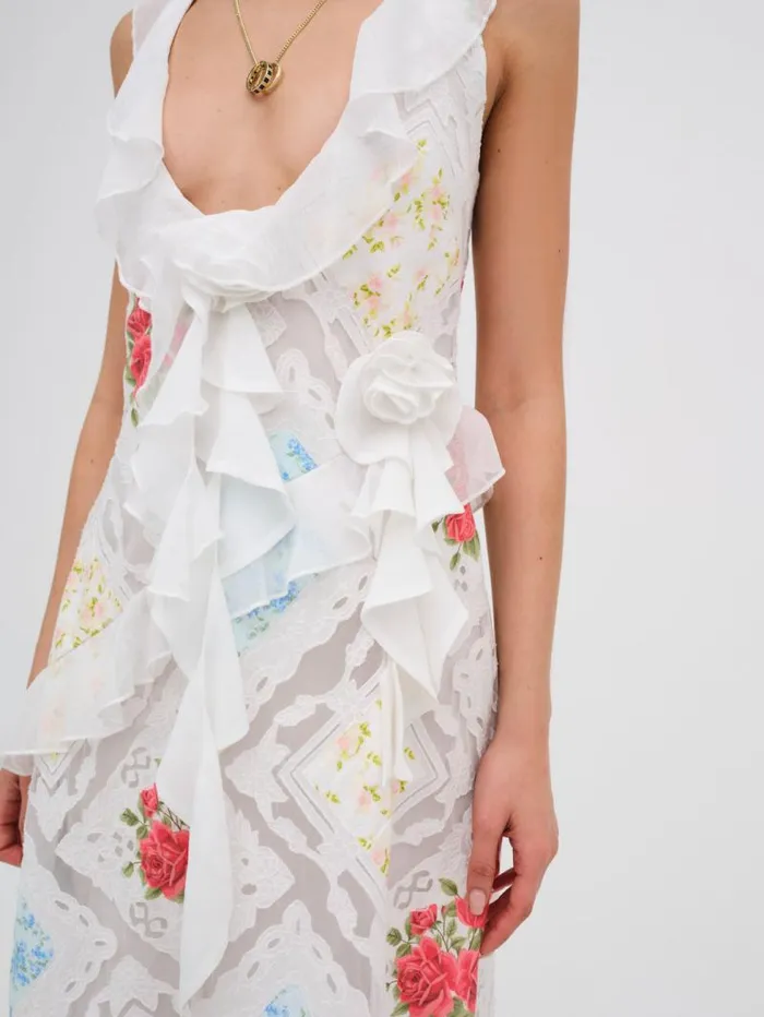 For Love and Lemons Dresses Aviana Maxi Dress White 8211 Women For Love and Lemons Dresses Aviana Maxi Dress White 8211 Women