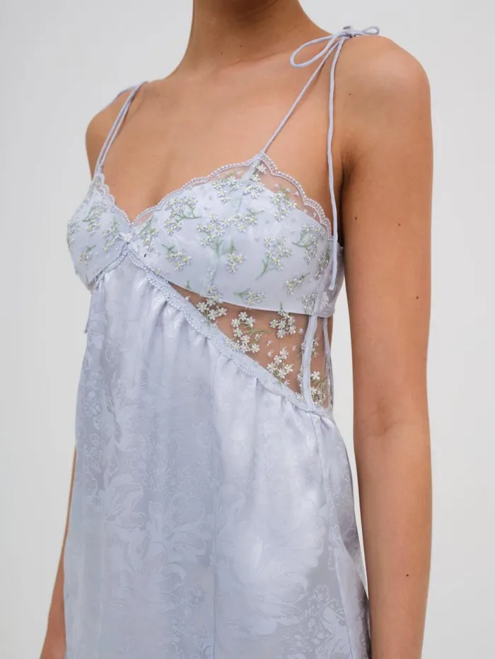 For Love and Lemons Dresses Baby039s Breath Slip Dress Blue 8211 Women For Love and Lemons Dresses Baby039s Breath Slip Dress Blue 8211 Women