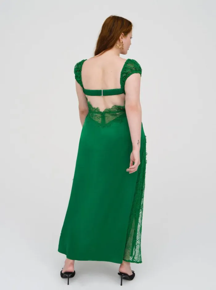 For Love and Lemons Dresses Casey Maxi Dress Green 8211 Women For Love and Lemons Dresses Casey Maxi Dress Green 8211 Women