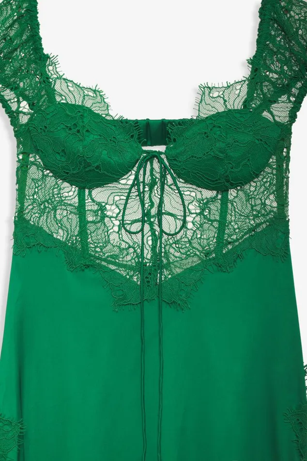 For Love and Lemons Dresses Casey Maxi Dress Green 8211 Women For Love and Lemons Dresses Casey Maxi Dress Green 8211 Women