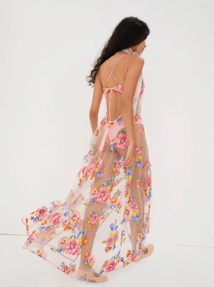 For Love and Lemons Dresses Delaney Maxi Dress Multi 8211 Women For Love and Lemons Dresses Delaney Maxi Dress Multi 8211 Women