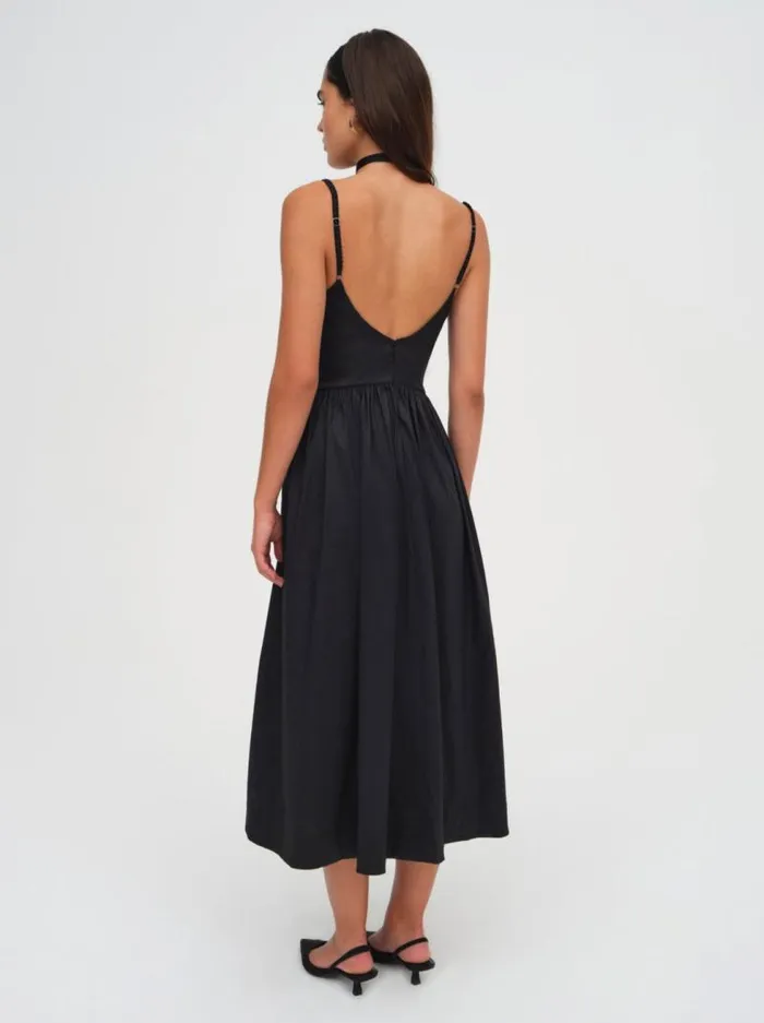 For Love and Lemons Dresses Doris Midi Dress Black 8211 Women For Love and Lemons Dresses Doris Midi Dress Black 8211 Women