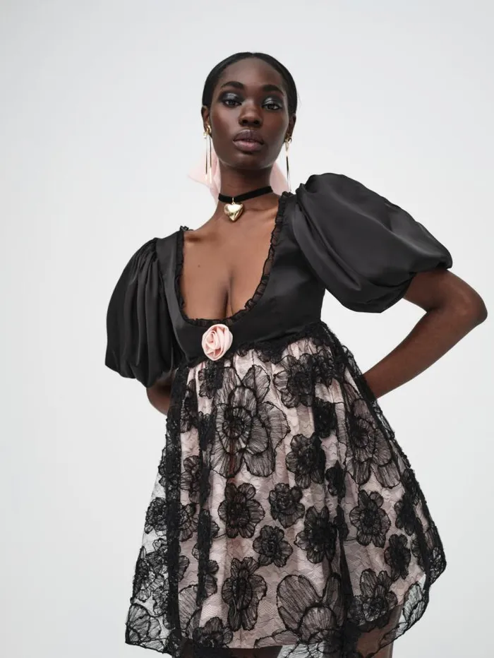 For Love and Lemons Dresses Fatima Mini Dress Black 8211 Women For Love and Lemons Dresses Fatima Mini Dress Black 8211 Women