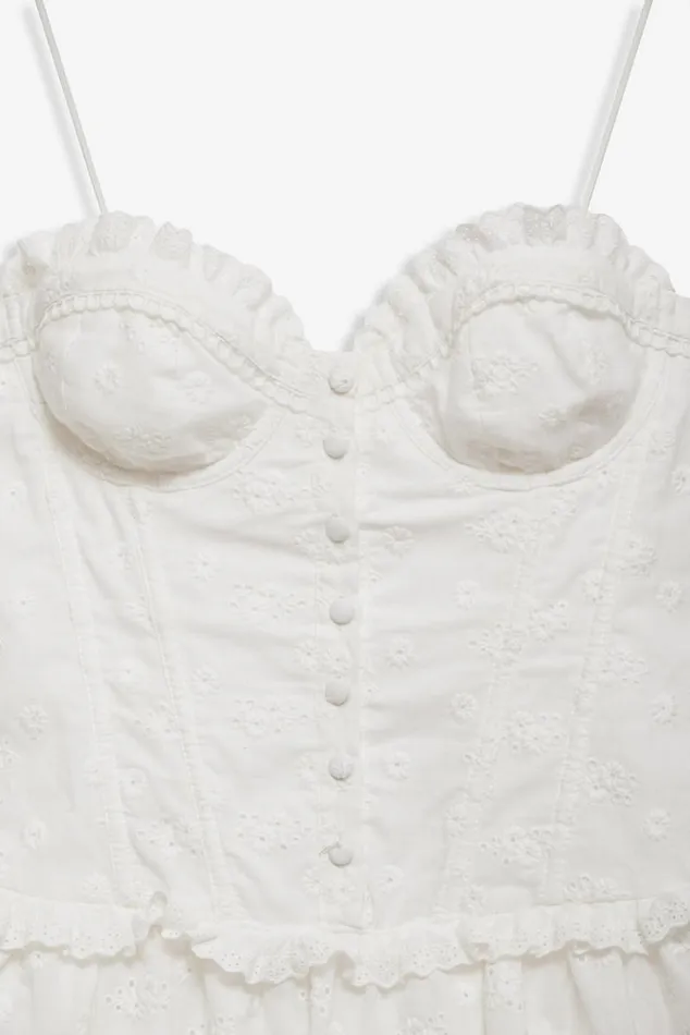 For Love and Lemons Dresses Marlowe Mini Dress White 8211 Women For Love and Lemons Dresses Marlowe Mini Dress White 8211 Women