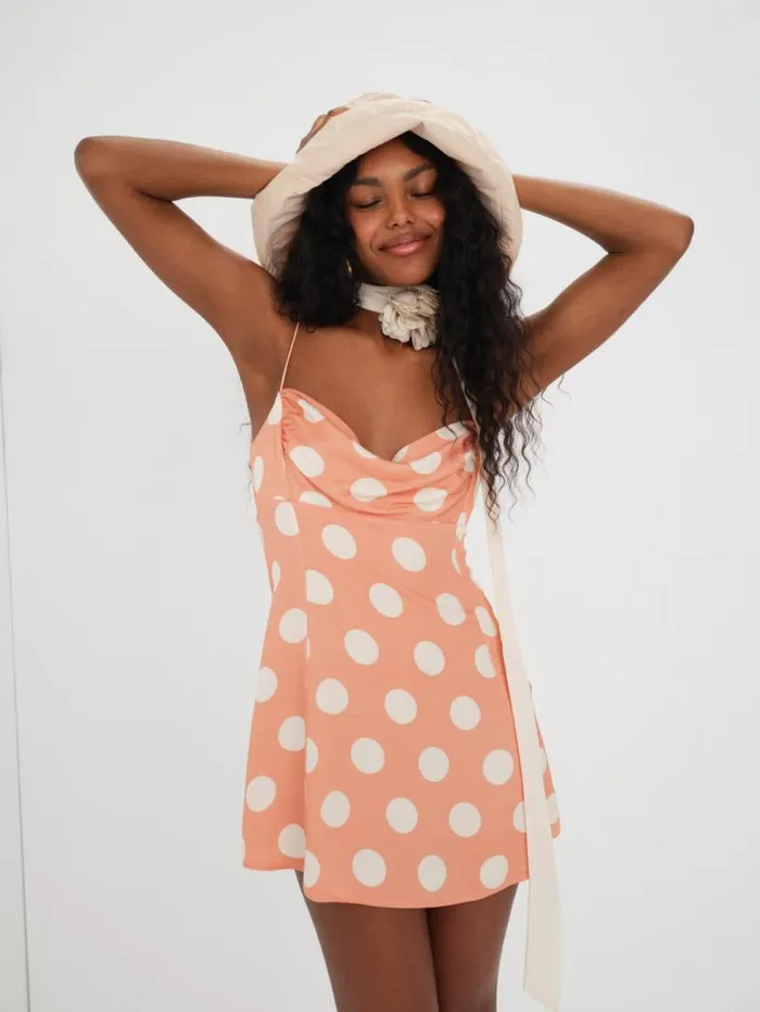 For Love and Lemons Dresses Mirabelle Mini Dress Orange 8211 Women For Love and Lemons Dresses Mirabelle Mini Dress Orange 8211 Women