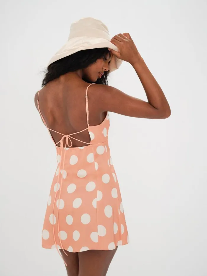 For Love and Lemons Dresses Mirabelle Mini Dress Orange 8211 Women For Love and Lemons Dresses Mirabelle Mini Dress Orange 8211 Women