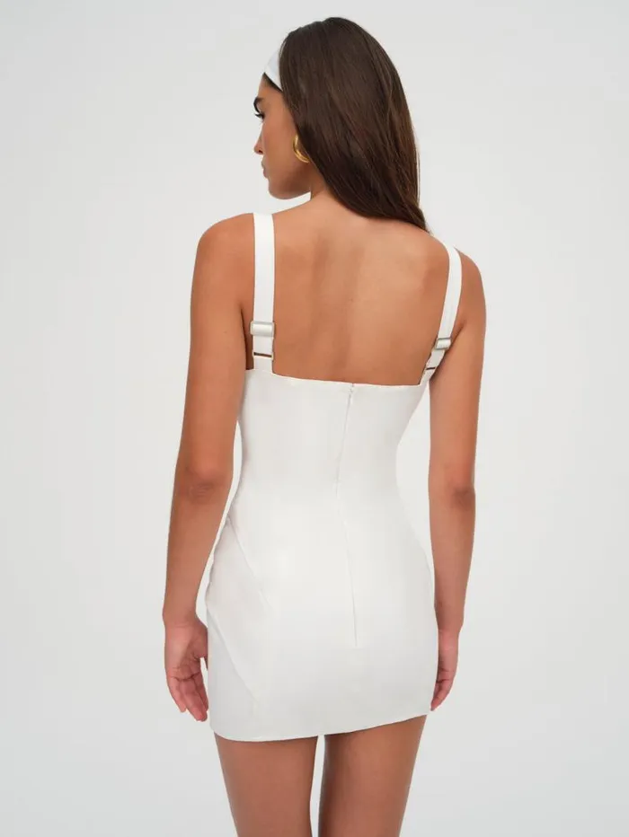 For Love and Lemons Dresses Tilly Denim Mini Dress White 8211 Women For Love and Lemons Dresses Tilly Denim Mini Dress White 8211 Women