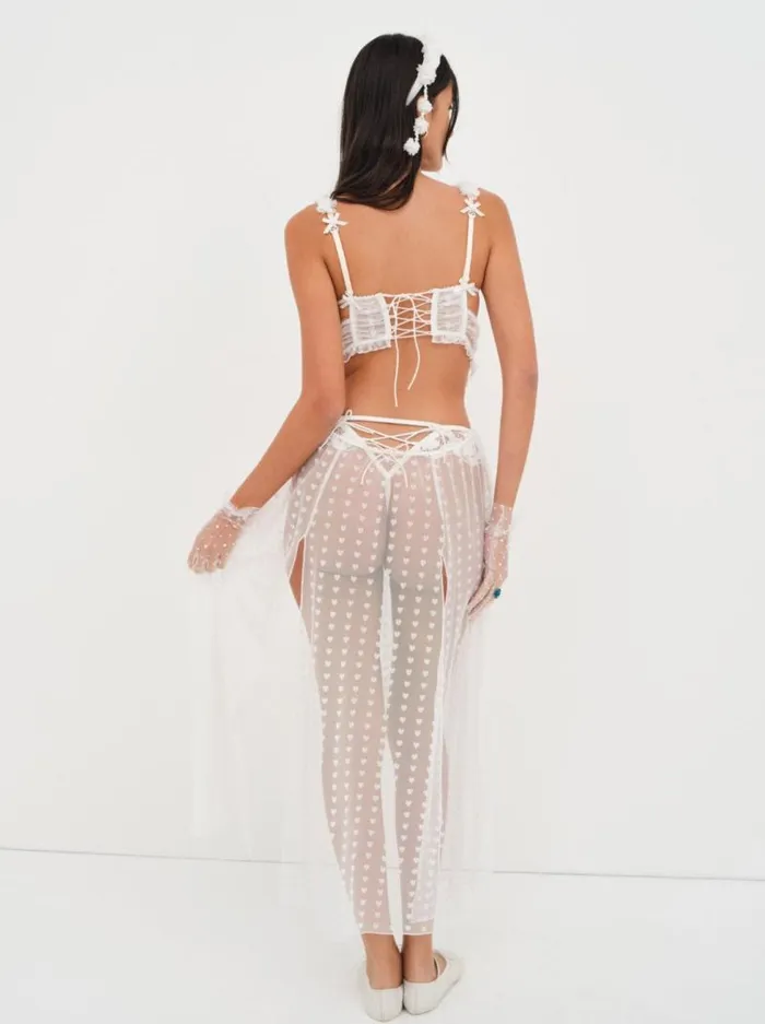 For Love and Lemons Lingerie Amore Maxi Slip Dress White 8211 Women For Love and Lemons Lingerie Amore Maxi Slip Dress White 8211 Women
