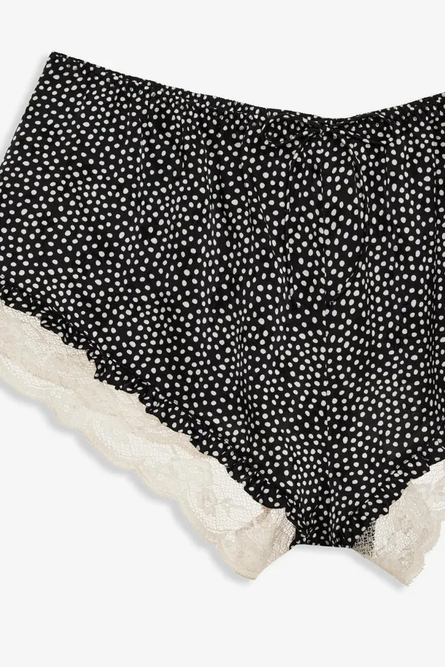 For Love and Lemons Lingerie Evangeline Sleep Short Black 8211 Women For Love and Lemons Lingerie Evangeline Sleep Short Black 8211 Women